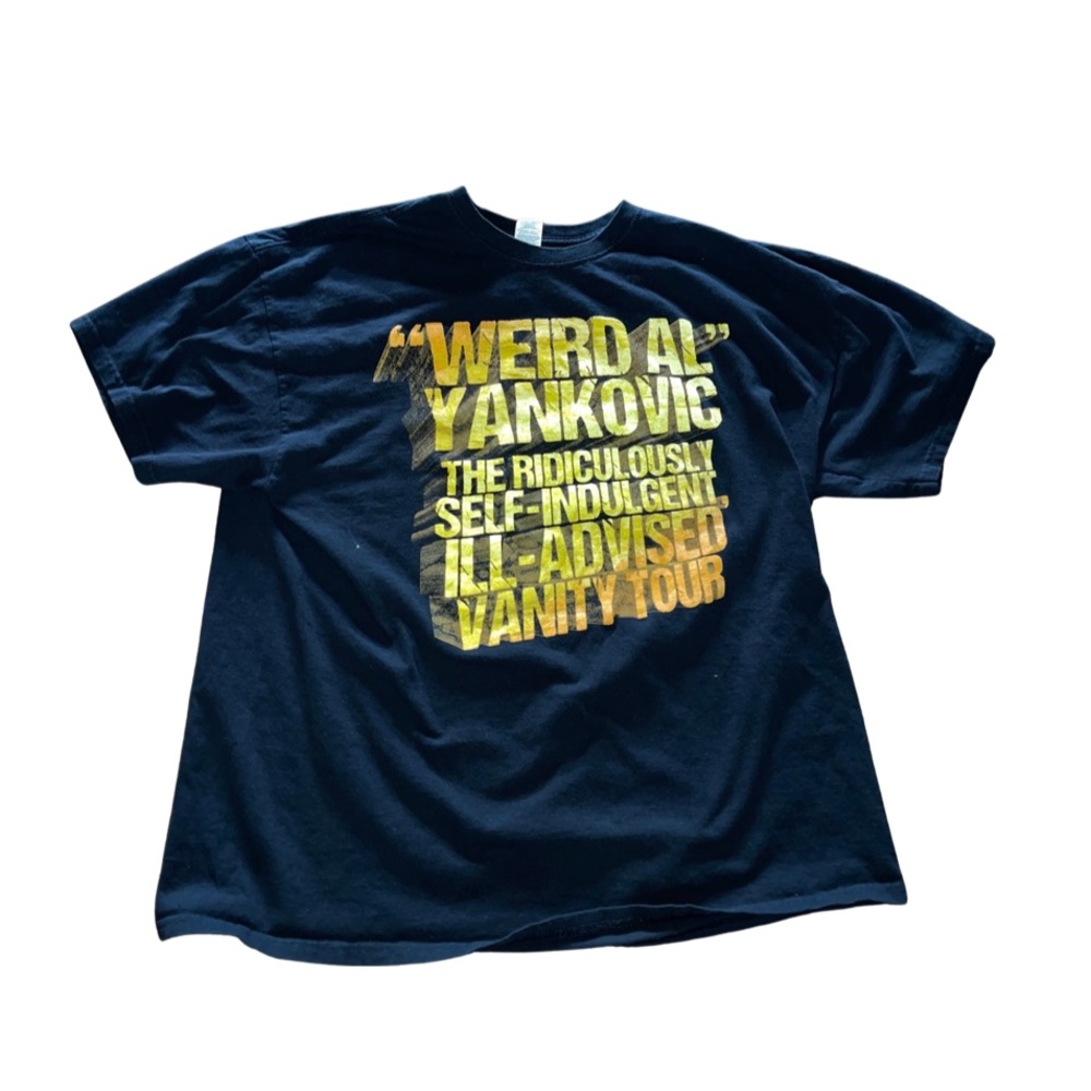 Weird Al Yankovic US Tour Concert Shirt: Adult 2XL: Band Merch: GUC